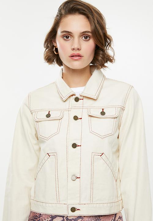 Denim jacket - ecru