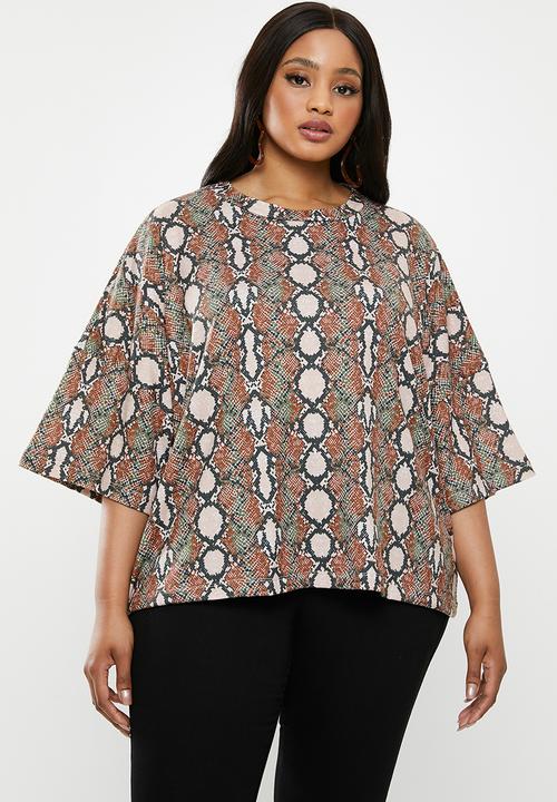Superbalist - Boxy tee - multi