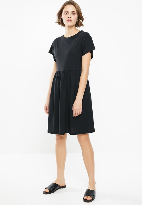 Superbalist - Knit babydoll dress - black