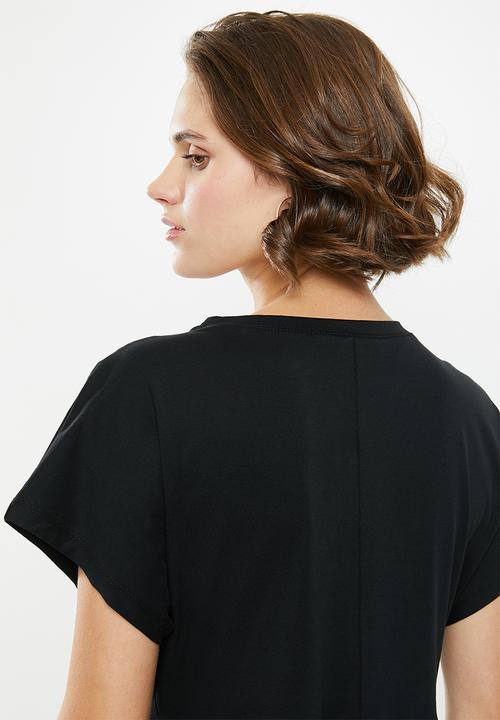 Superbalist - Knit babydoll dress - black
