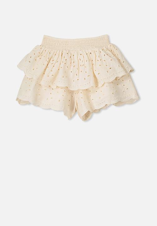 Cotton On - Maisie skort - cream 
