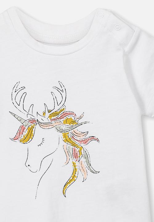 Cotton On - Jamie short sleeve tee - white 
