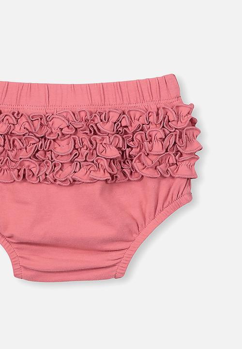 Cotton On - Stella ruffle bloomers - rust