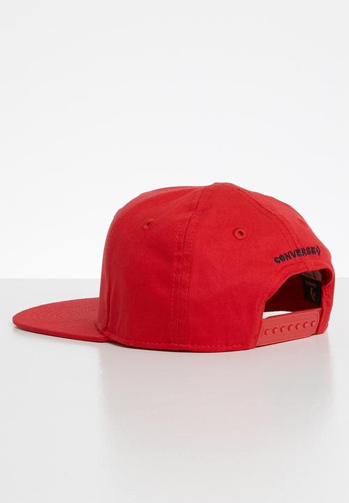 Converse - Converse core snapback - red