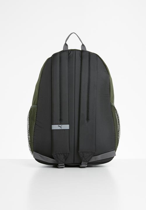 PUMA - Puma plus backpack - green & grey