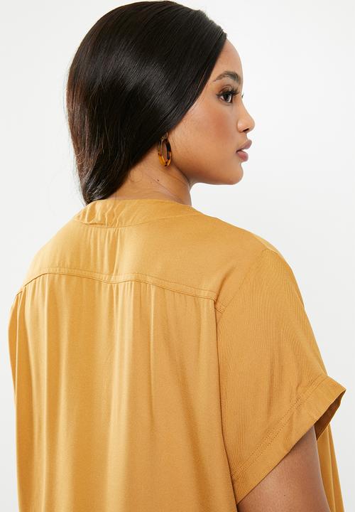 edit Plus - Hanley collar tunic - mustard