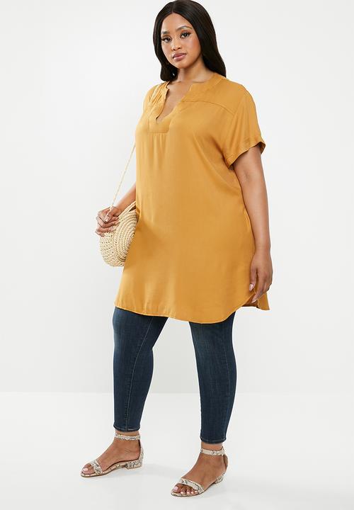 edit Plus - Hanley collar tunic - mustard