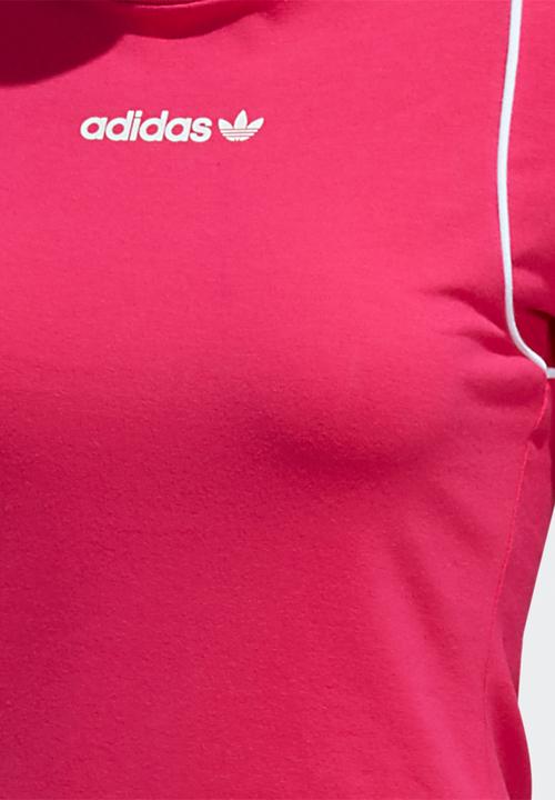 adidas Originals - Slim fitted tee - pink