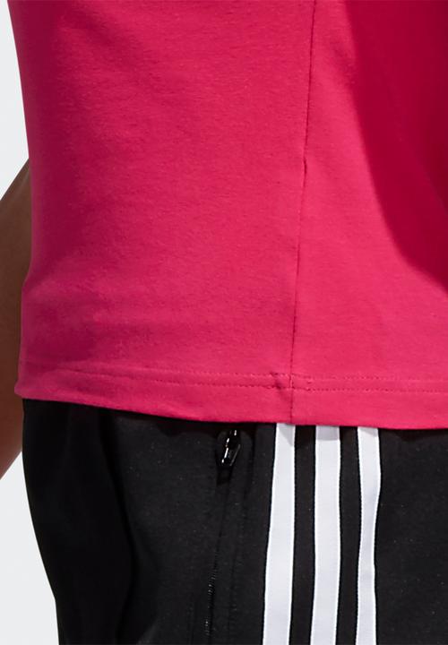 adidas Originals - Slim fitted tee - pink