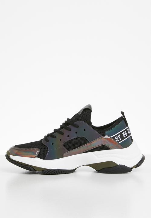 Steve Madden - Ajax sneaker - black metallic