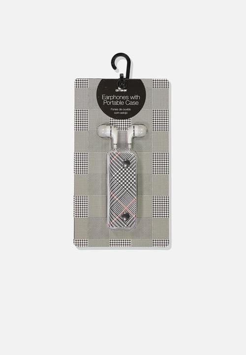 LOST - Earbuds with case - grey