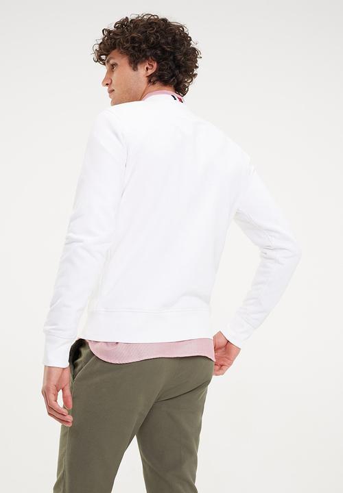 Tommy Hilfiger - Hilfiger logo sweatshirt - white