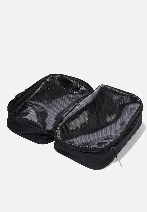 LOST - Multi purpose wash bag - black