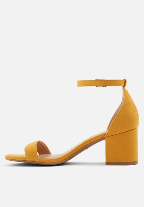 Call It Spring - Mynah heel - dark yellow