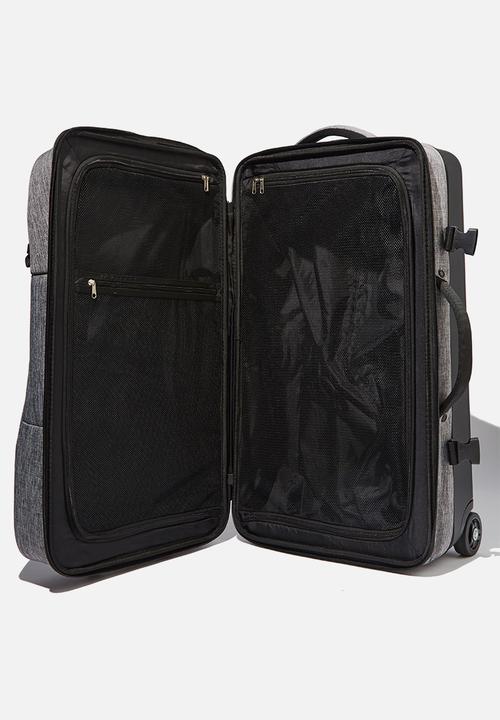 LOST - Large soft suitcase - grey