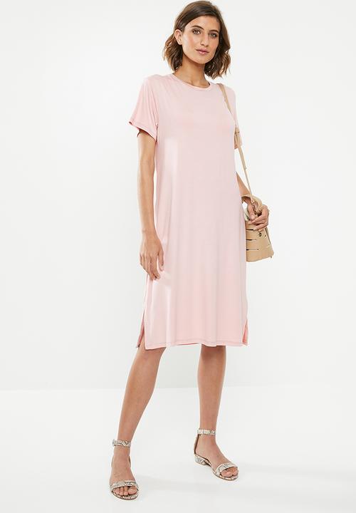 edit - T-shirt dress - pink