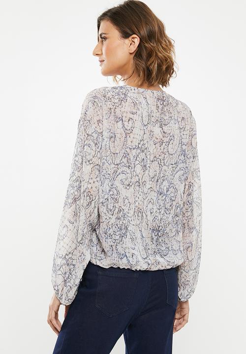 edit - Peasant blouse - multi 