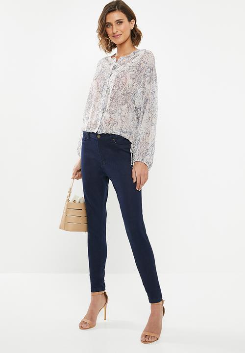 edit - Peasant blouse - multi 