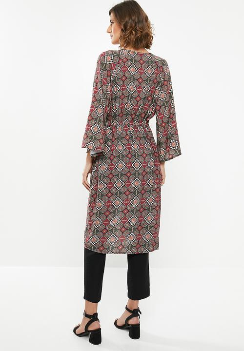edit - Draw waist kimono - multi
