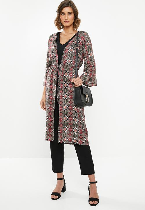 edit - Draw waist kimono - multi