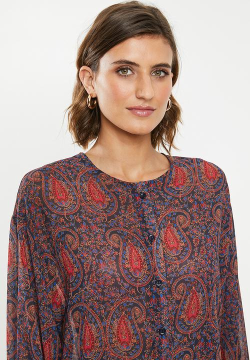 edit - Peasant blouse -  multi