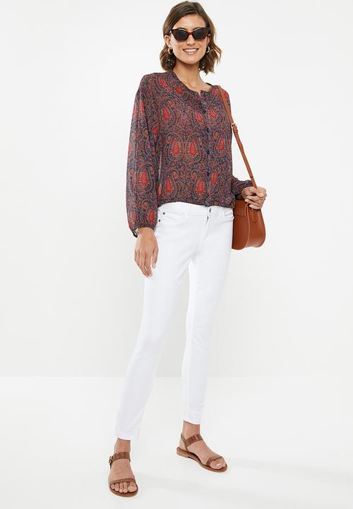 edit - Peasant blouse -  multi