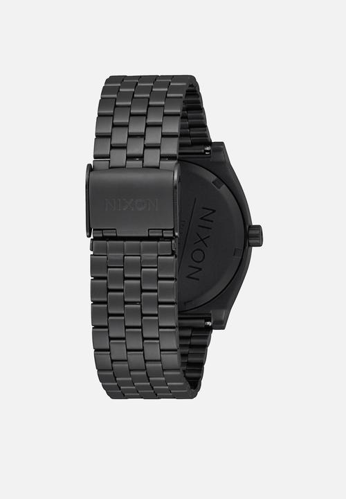 Nixon - Time Teller - all black & surplus