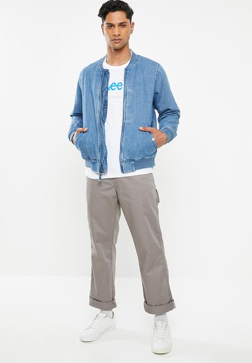 Lee  - Boss of the road acutane jeans - grey