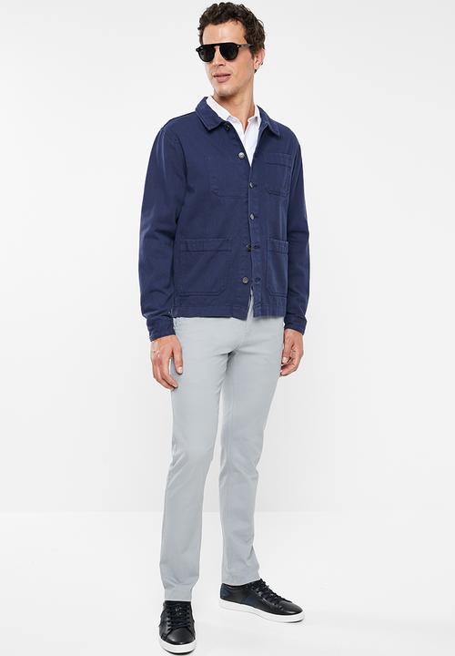 Superbalist - Caleb slim chino - light grey 