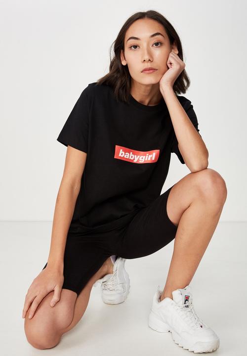 Cotton On - Basic bike shorts - black