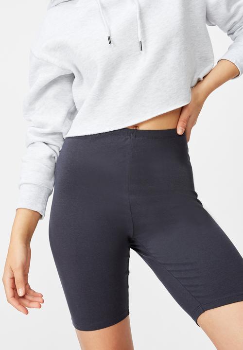 Cotton On - Basic bike shorts - navy