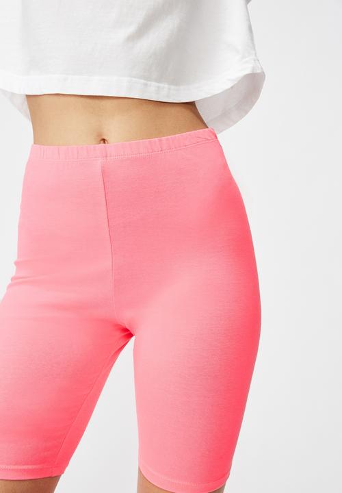Cotton On - Basic bike shorts - pink