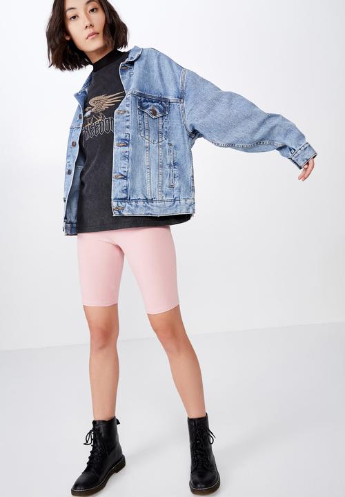 Cotton On - Basic bike shorts - pink
