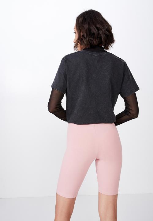 Cotton On - Basic bike shorts - pink
