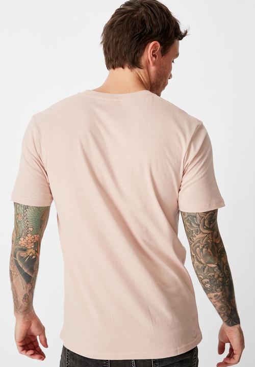 Cotton On - The 5 bouroughs Tbar text T-shirt - pink