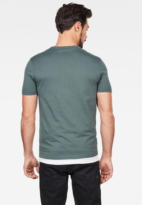 G-STAR - Graphic 4 slim T-shirt - grey