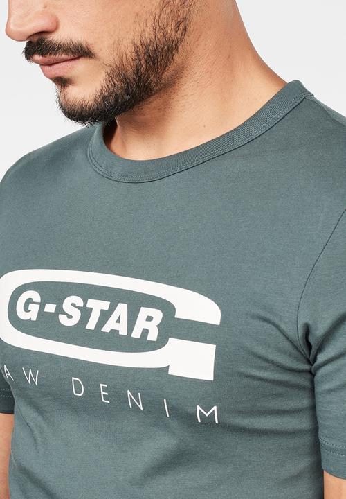 G-STAR - Graphic 4 slim T-shirt - grey