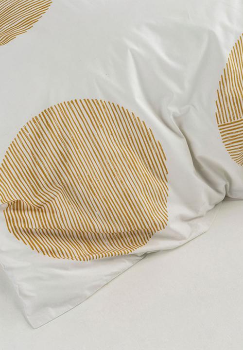 Linen House - Pani duvet cover set - chai