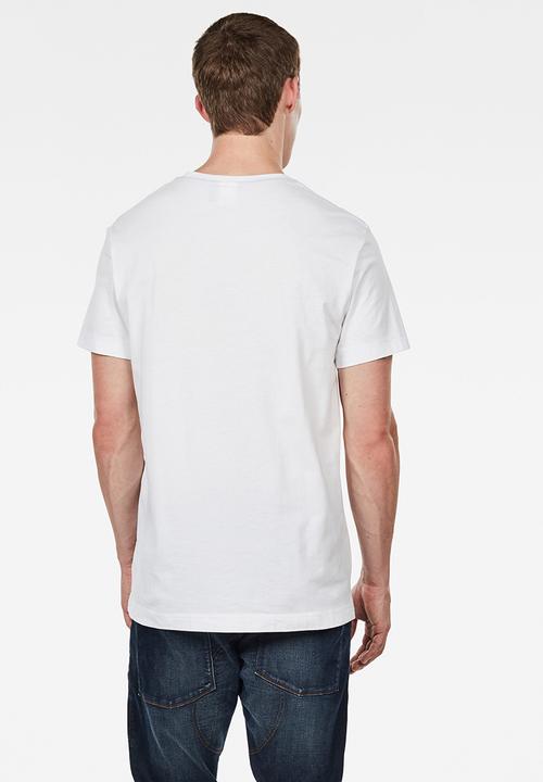 G-STAR - Graphic 10 short sleeve T-shirt - white