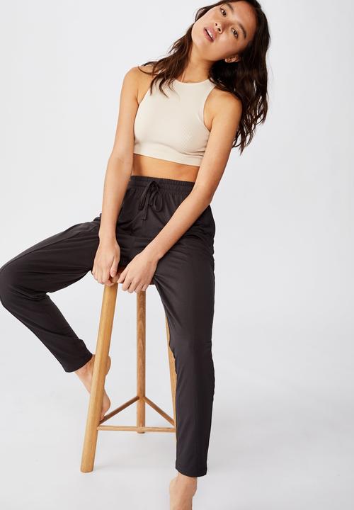 Cotton On - Relaxed lounge pants - black