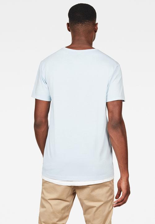 G-STAR - Pocket T-shirt - blue