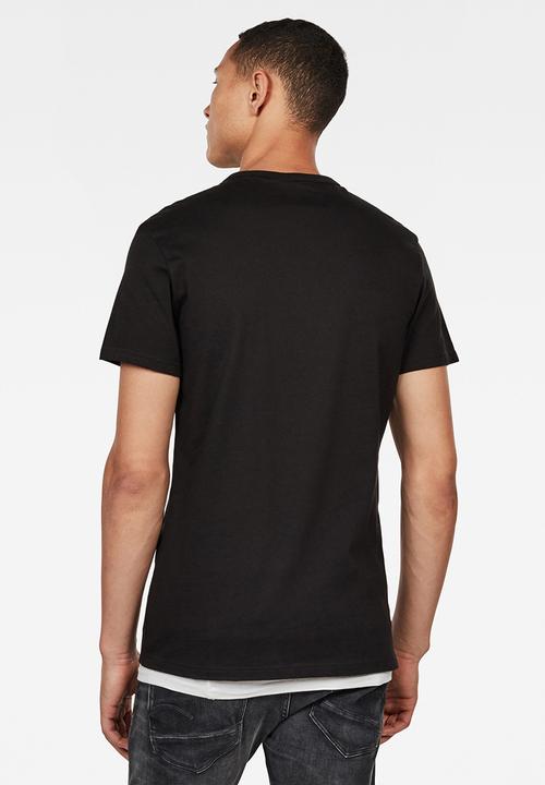 G-STAR - Straight T-shirt - black
