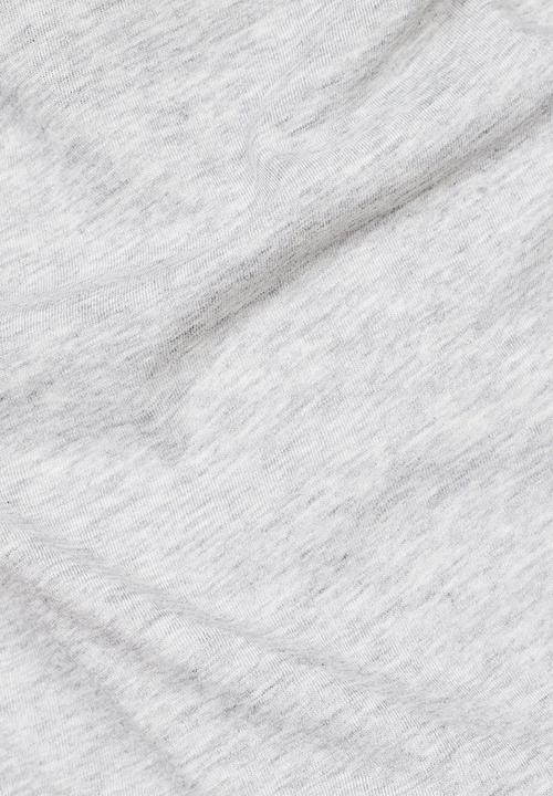 G-STAR - Straight logo double T-shirt - grey