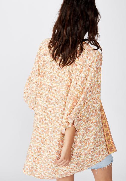 Cotton On - Wanderlust kimono - multi