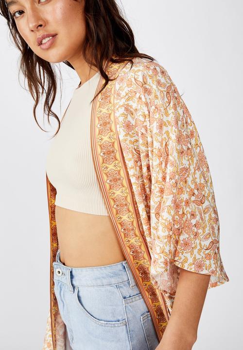 Cotton On - Wanderlust kimono - multi