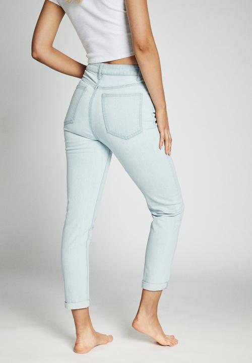 Cotton On - Stretch mom jeans - blue