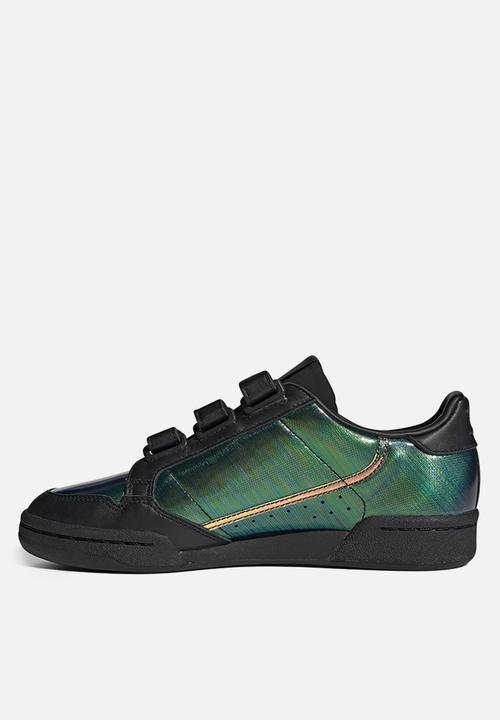 adidas Originals - Continental 80 strap Core black / hi-res yellow