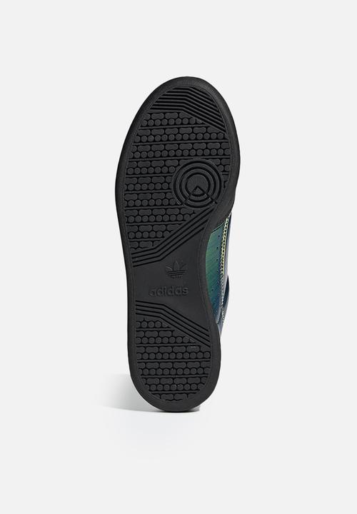 adidas Originals - Continental 80 strap Core black / hi-res yellow