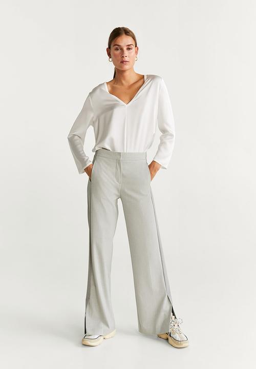 MANGO - T-shirt chemaoc - white