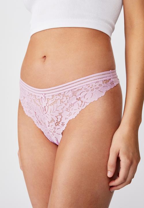 Cotton On - Olivia G-string briefs - purple